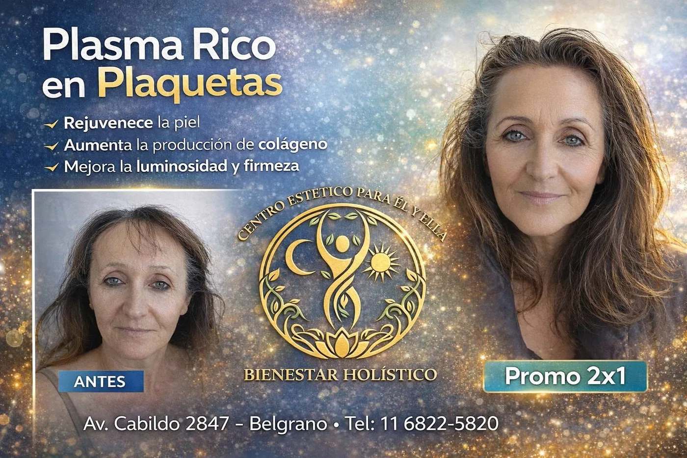 PRP plasma rico en plaquetas · comunicación